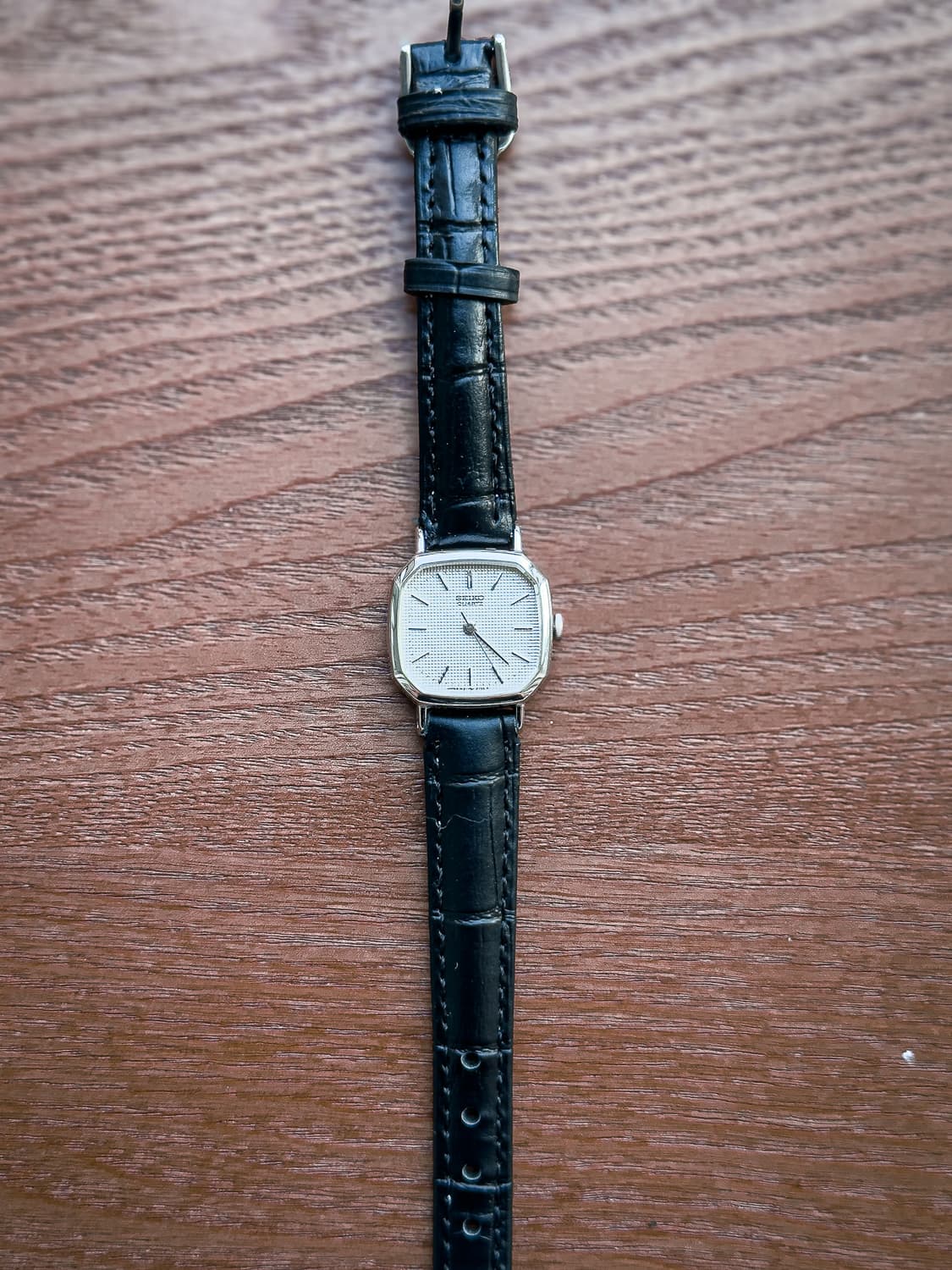 빈티지 세이코 1421-5060 옥타곤 와플 다이얼 드레스 워치 상품이미지6