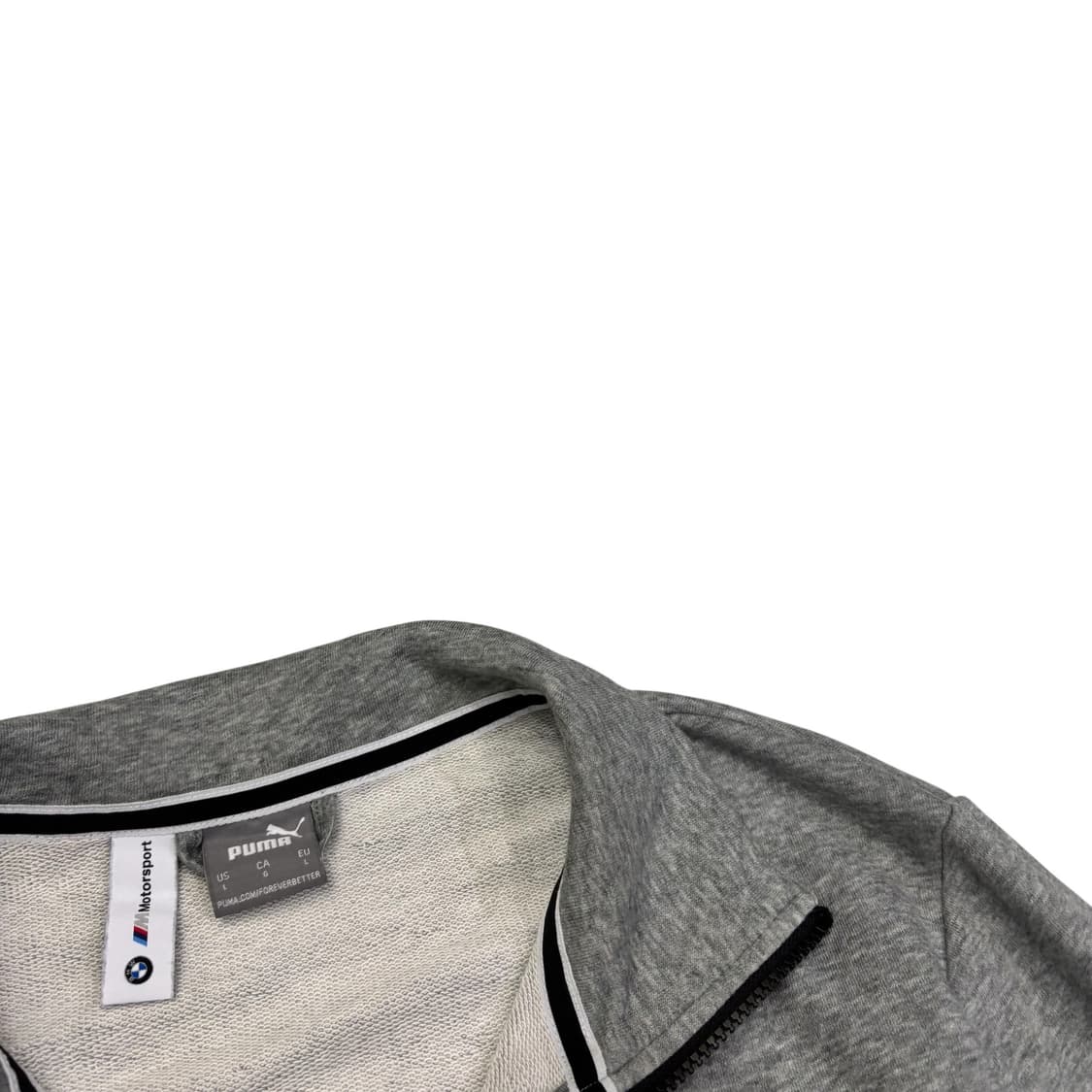 푸마xBMW 그레이 집업 자켓 상품이미지3