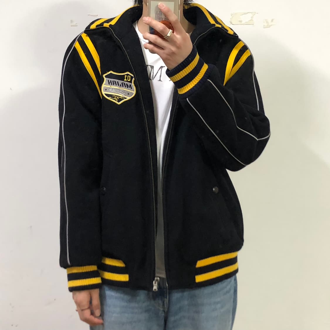 2000S 마자플라바 바시티 자켓 상품이미지3