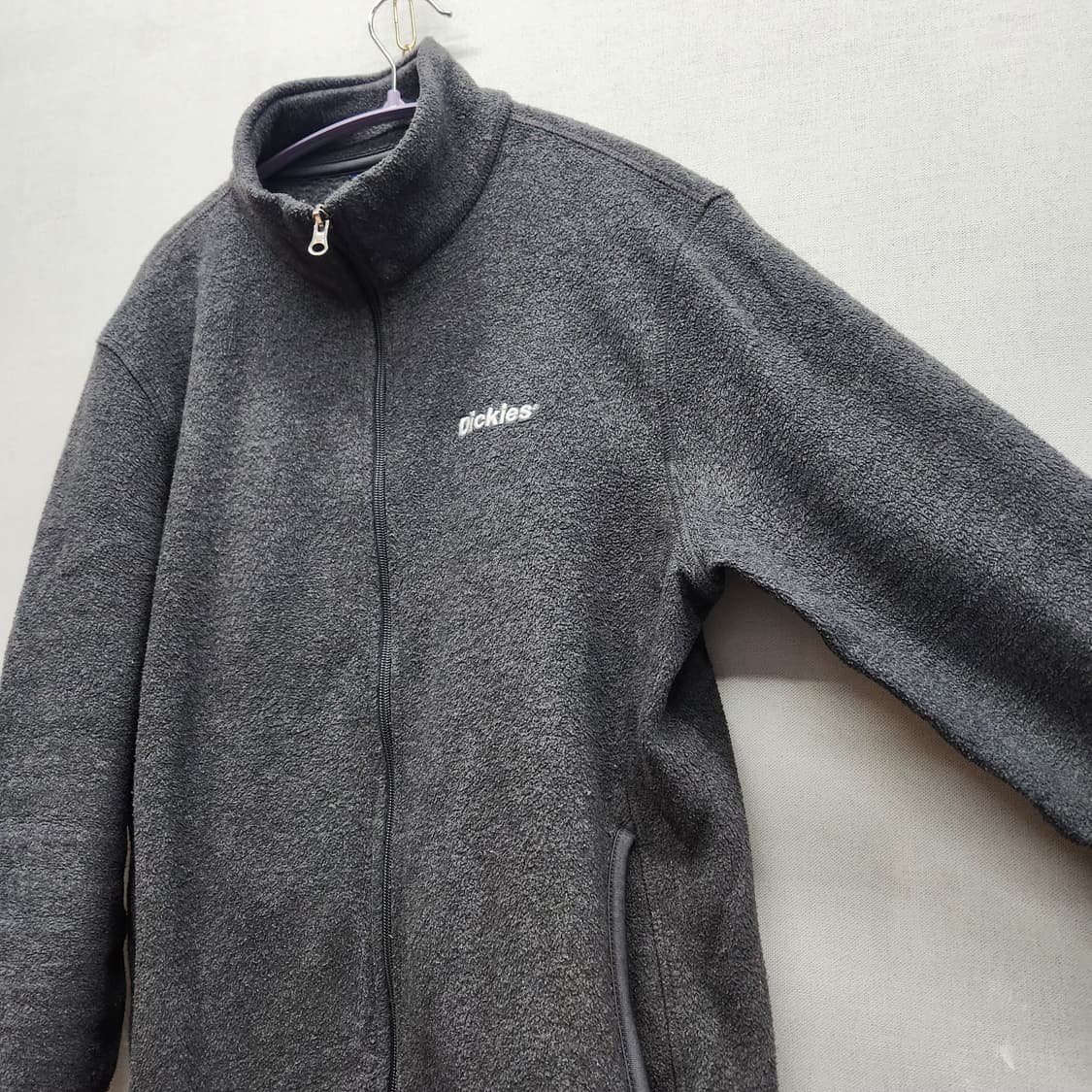 디키즈 로고 후리스 집업 M(남여공용) 상품이미지2