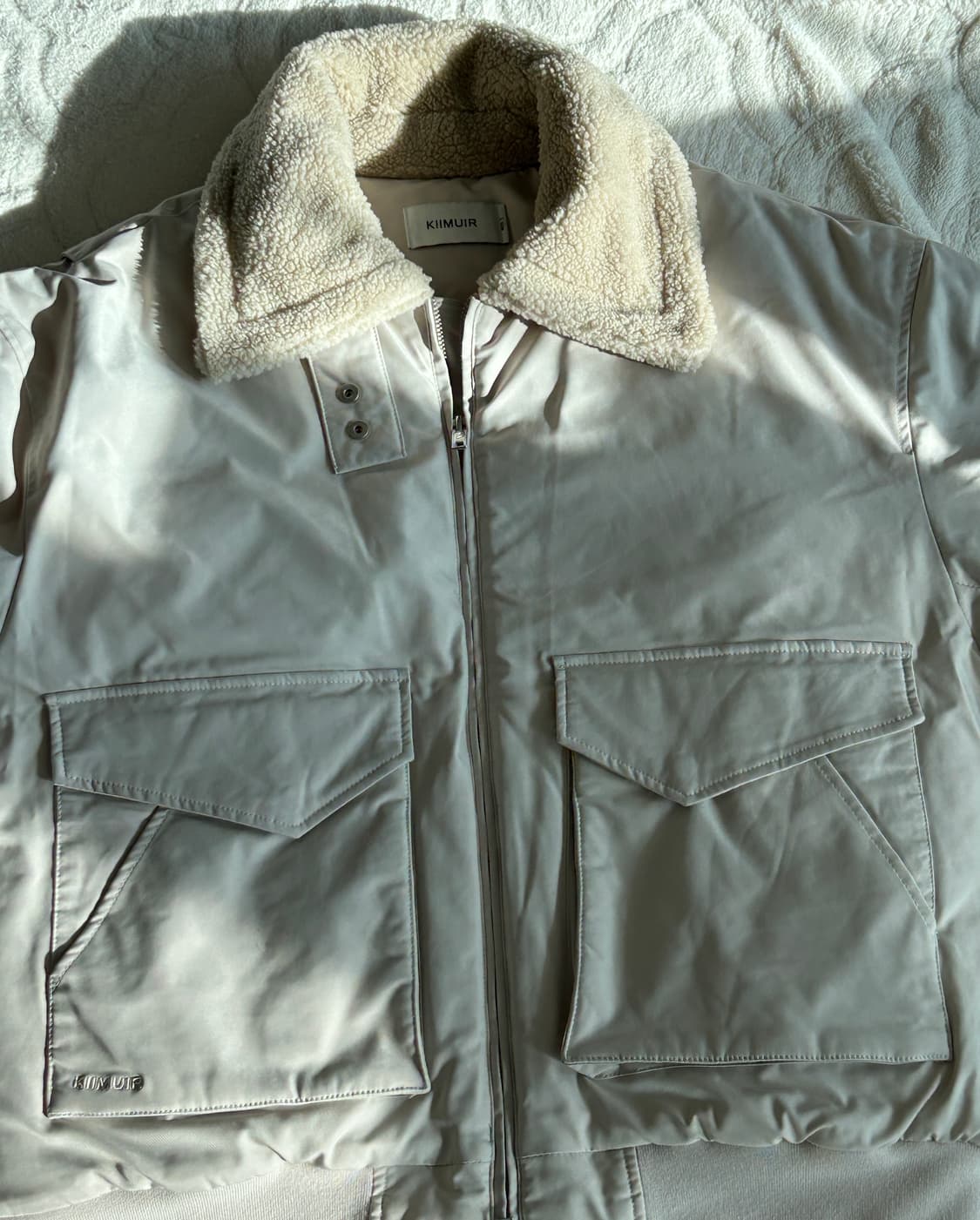 L 키뮤어 보아털 숏패딩 상품이미지2