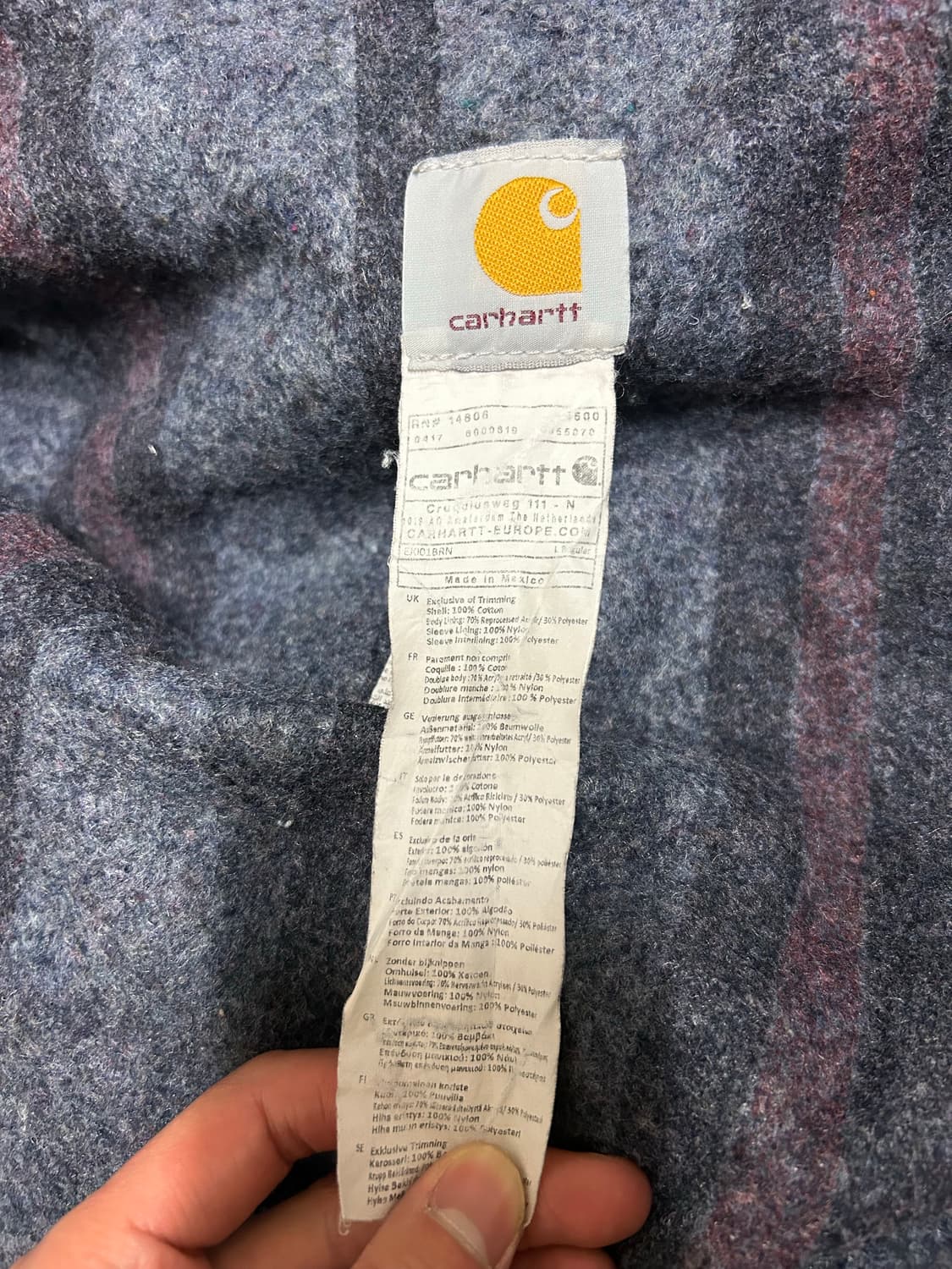 칼하트 디트로이트 워크자켓 ej001 상품이미지4