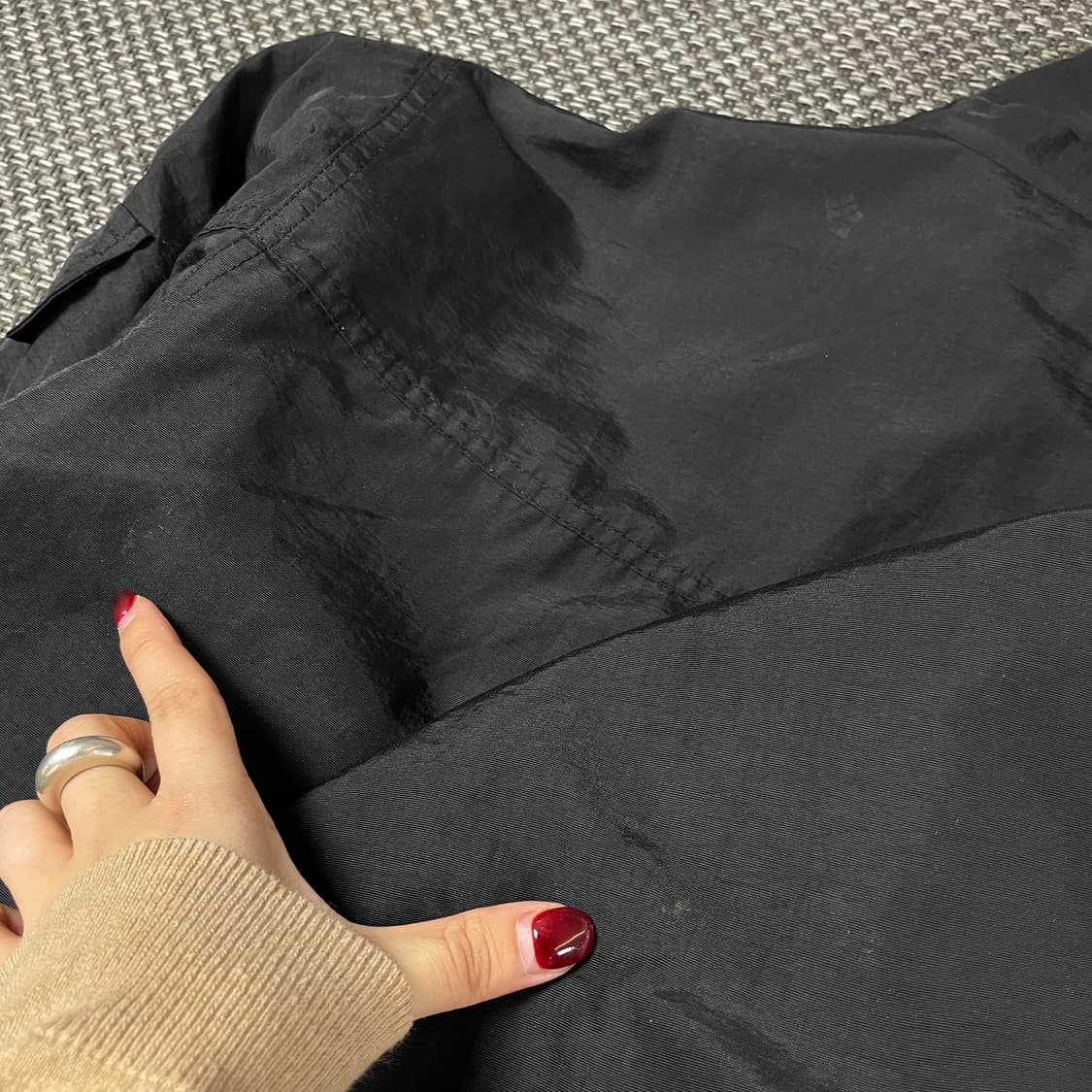 노스페이스 블랙 기모 바람막이 상품이미지7