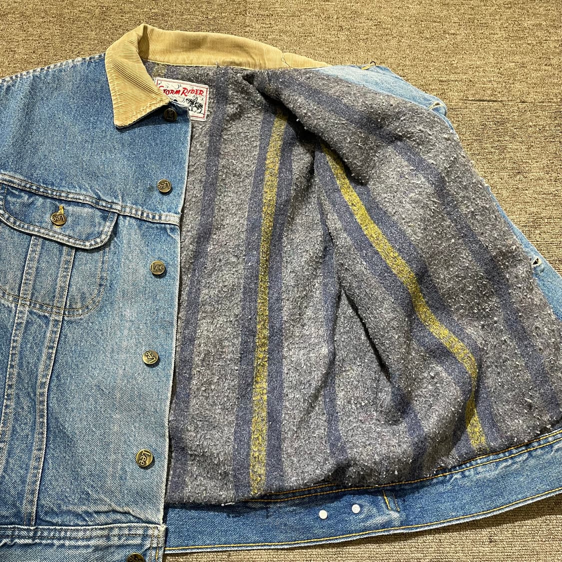 80s Lee 리 스톰라이더 데님 자켓  상품이미지7