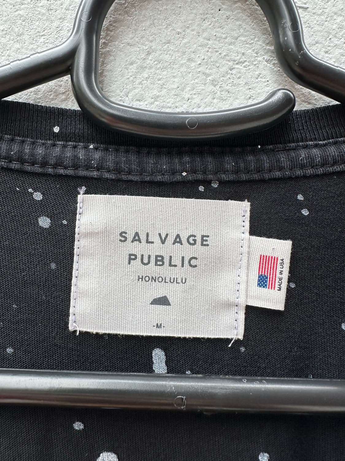 Salvage Public 스플래터 로고 반팔 티셔츠 상품이미지5