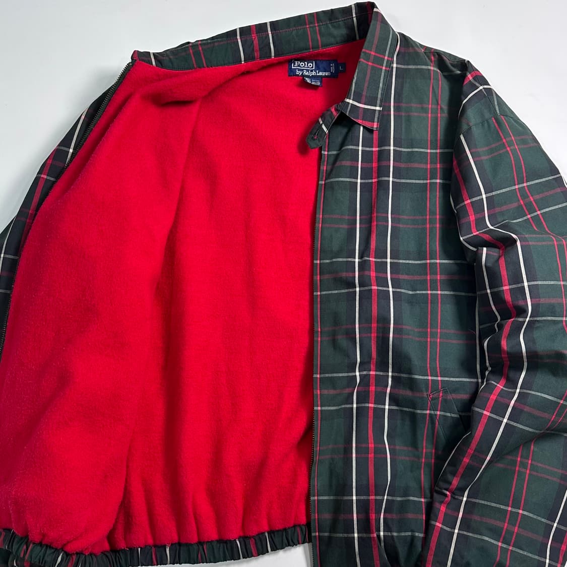 90s 폴로 타탄체크 스윙탑 자켓 상품이미지3