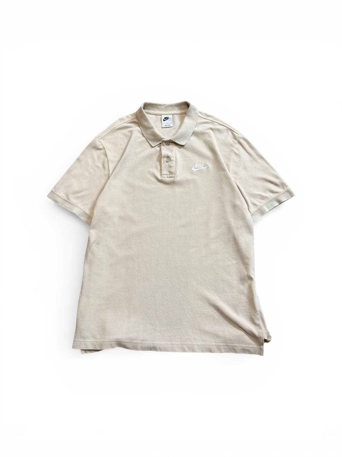 Nike 베이지 폴로 반팔 카라티 상품이미지1