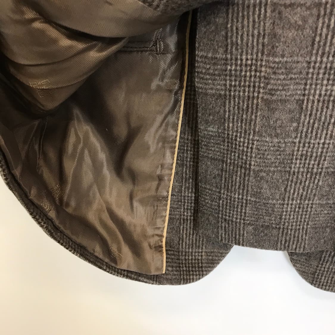 닥스 DAKS 캐시미어 체크모직자켓 [남성95] 상품이미지5