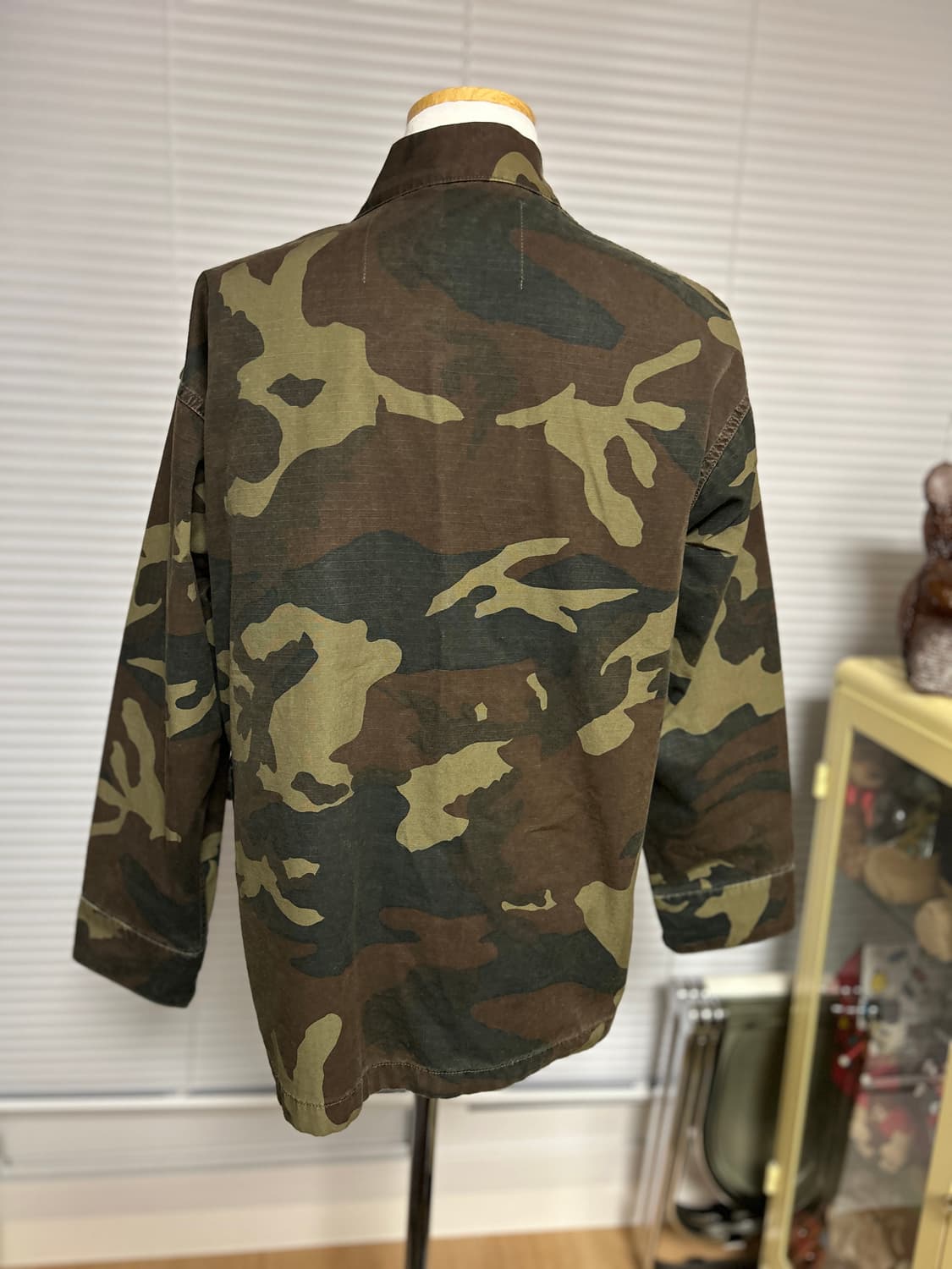 유나이티드 애로우즈 앤 손즈 카모 토미셔츠 하오리 자켓 M 상품이미지8