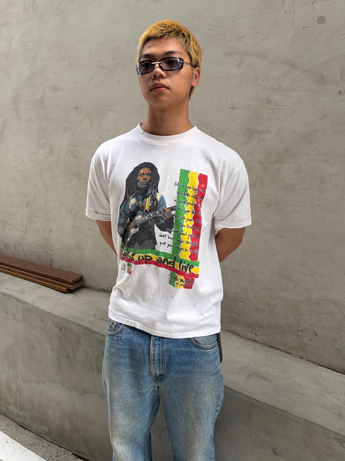 90‘s Bob Marley Wake Up and Live single  상품이미지2