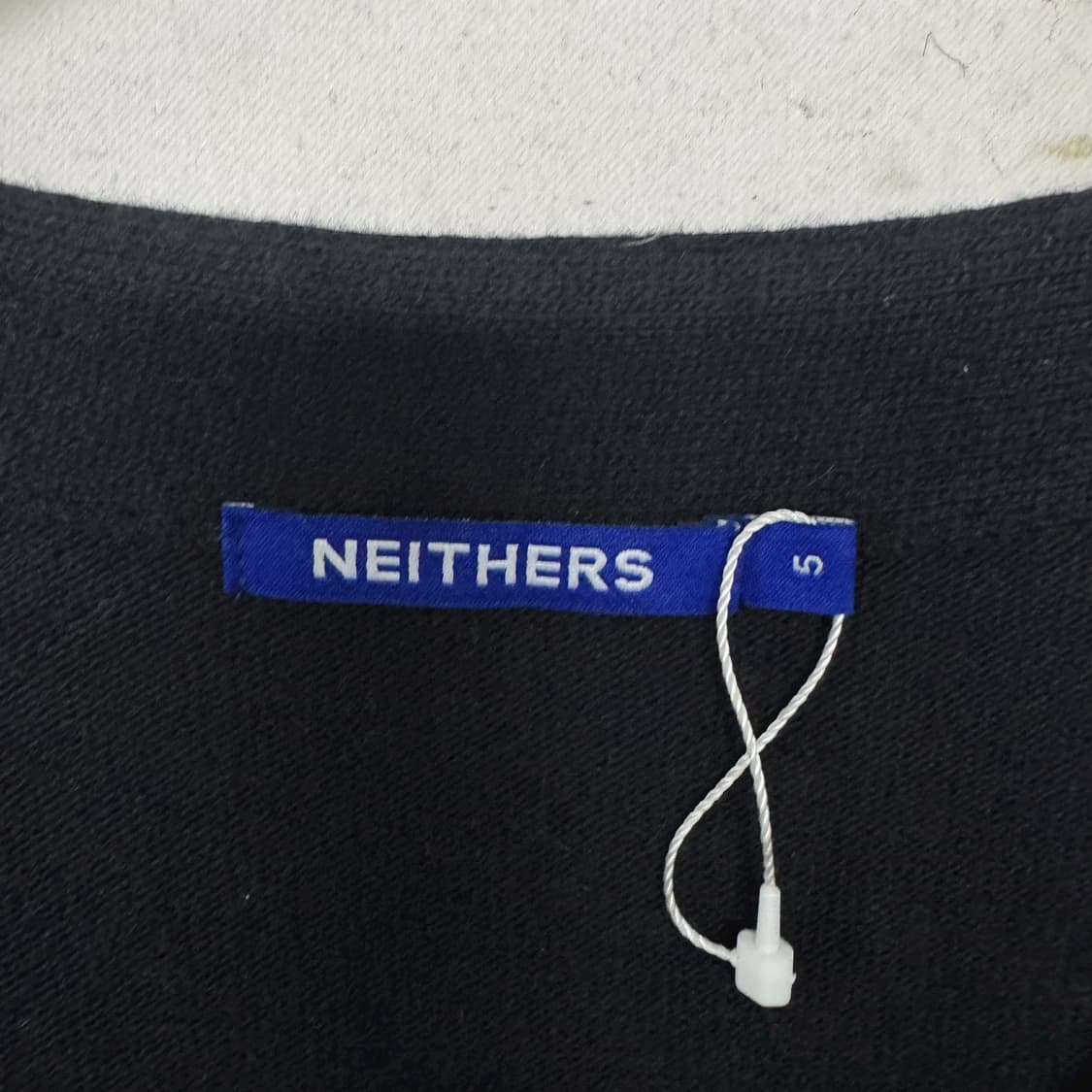 네이처스 로고 가디건 상품이미지3