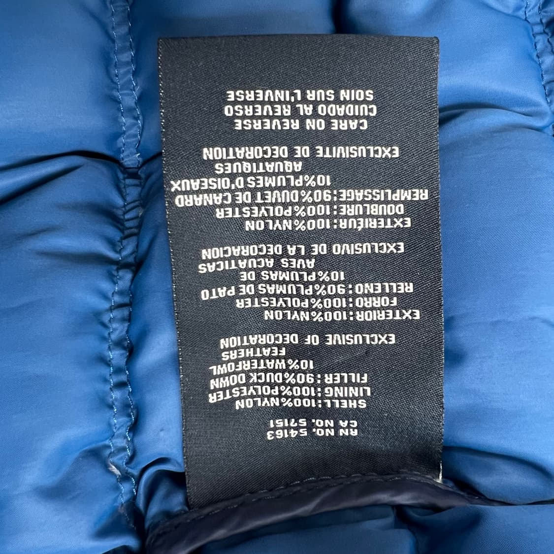 타미힐피거 남성 내츄럴 덕다운 경량패딩 상품이미지8