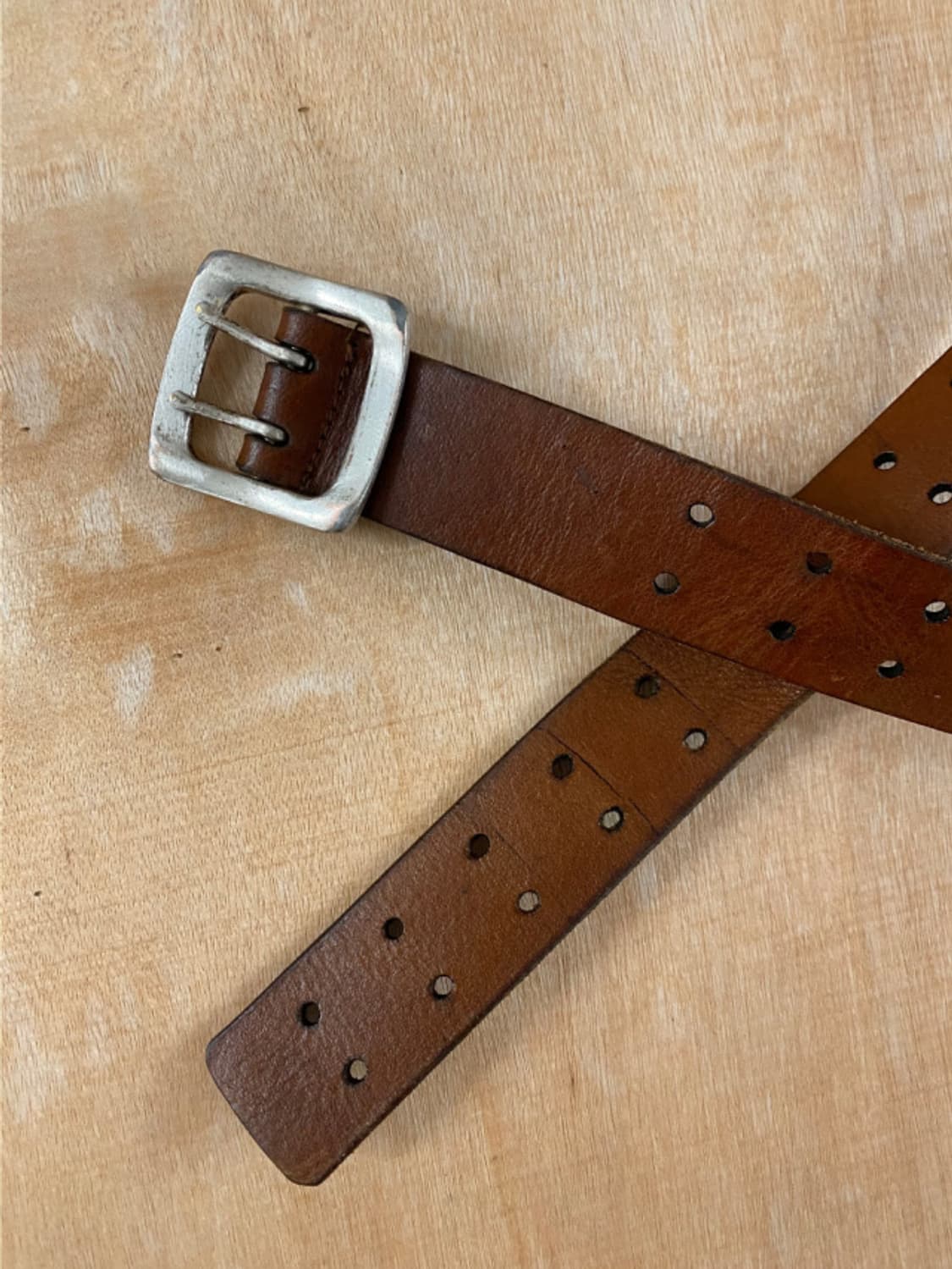 VTG double buckle garrison belt 개리슨 벨트 상품이미지4
