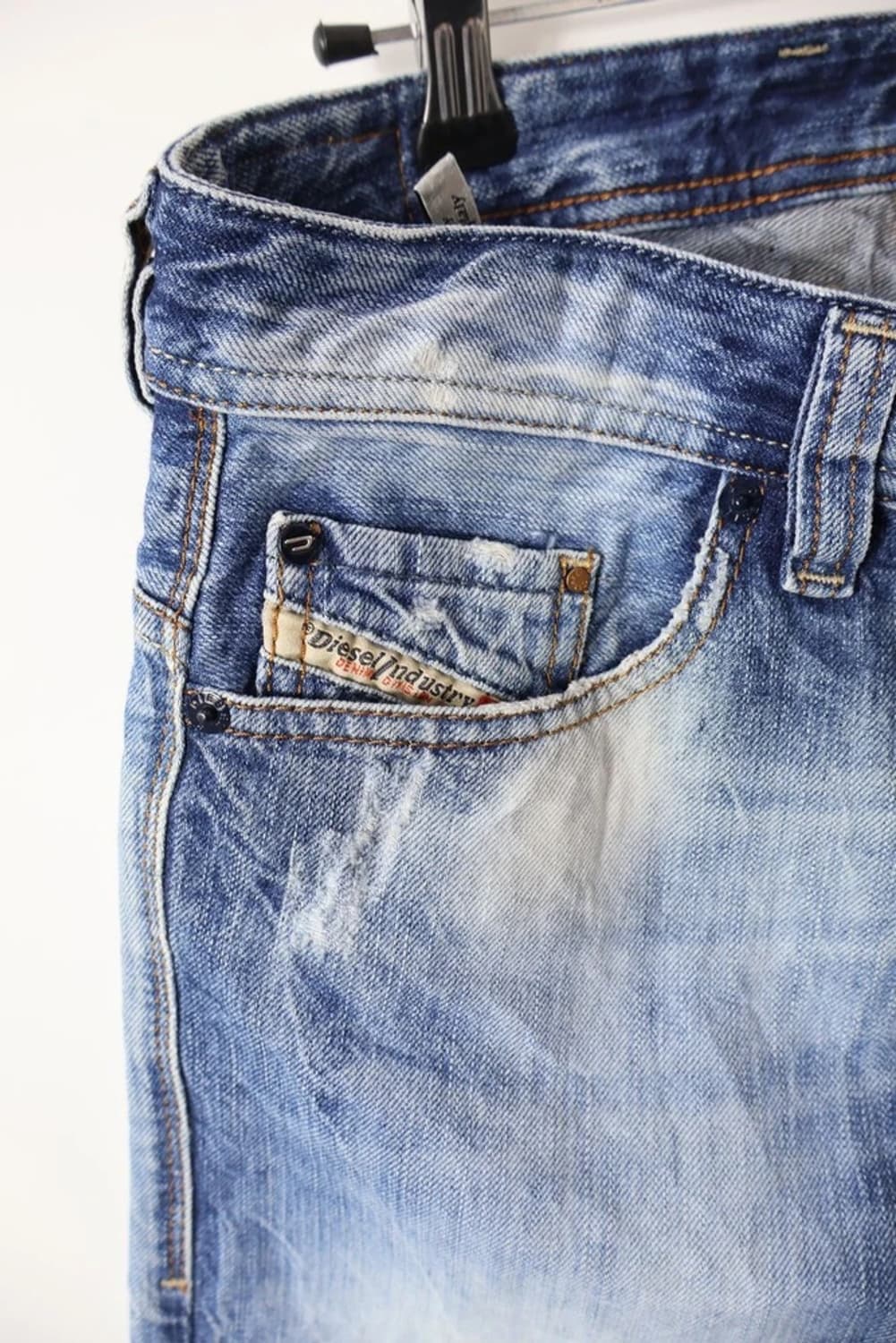 Diesel Italy Bleach Wash Denim Pants 상품이미지8