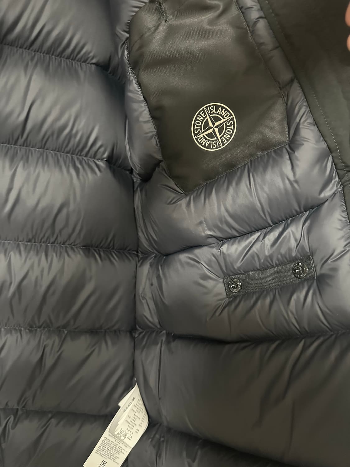 스톤 아일랜드 다비드 TC 롱 다운(블랙)  XL사이즈 판매 상품이미지6