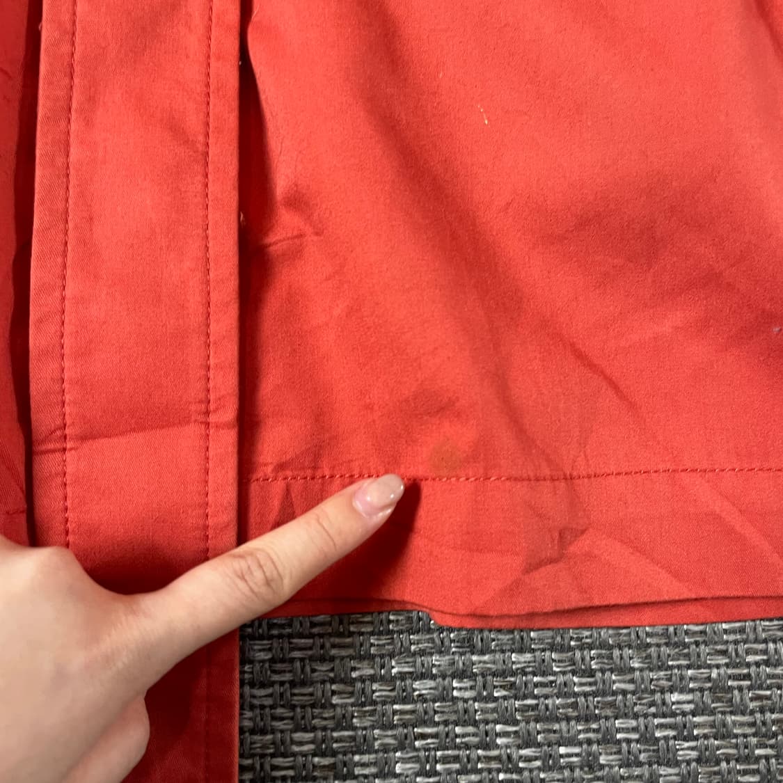  JPN 오렌지 트렌치 더블코트 상품이미지8