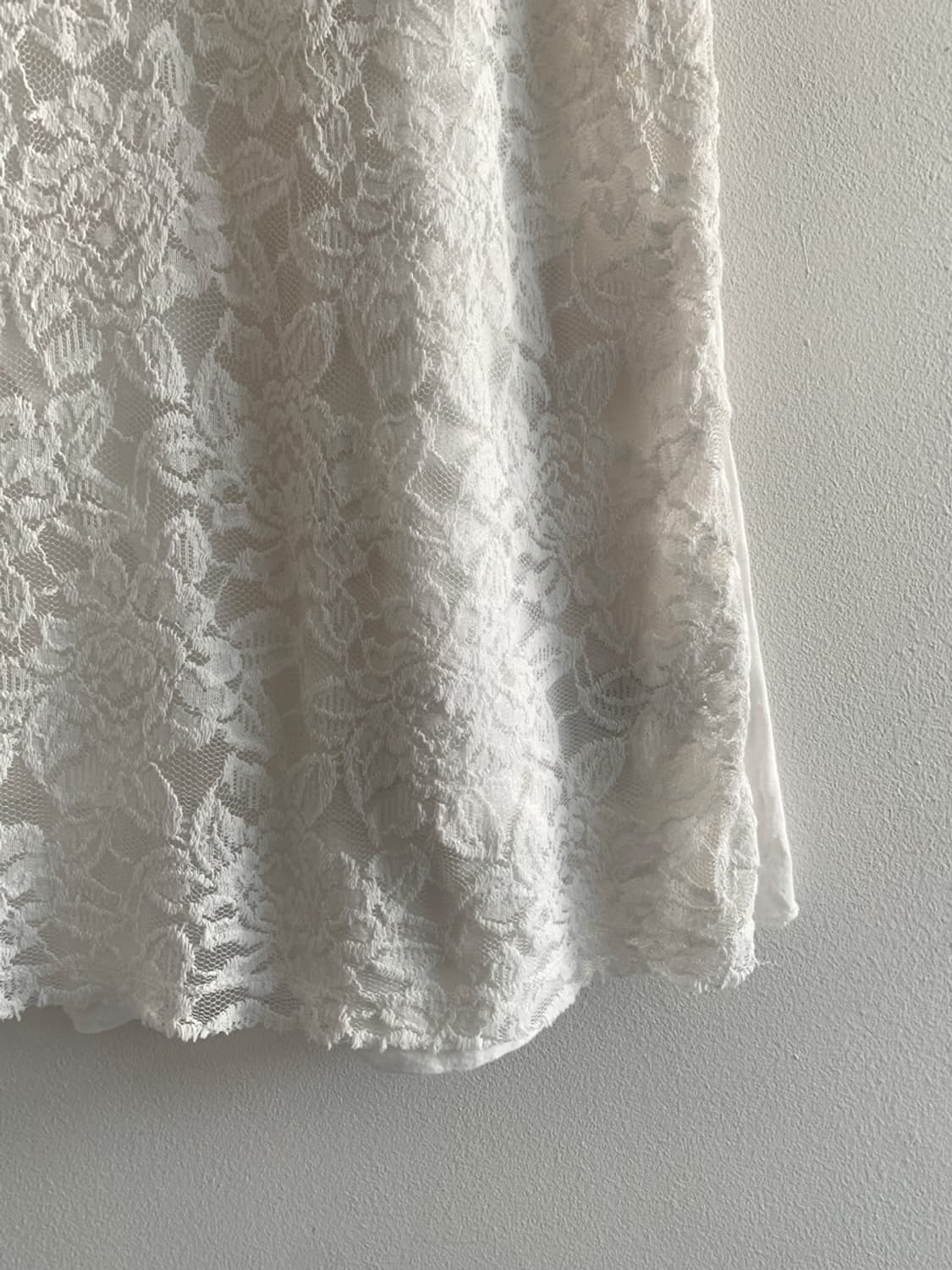 Lace u neck sleeveless top 상품이미지4
