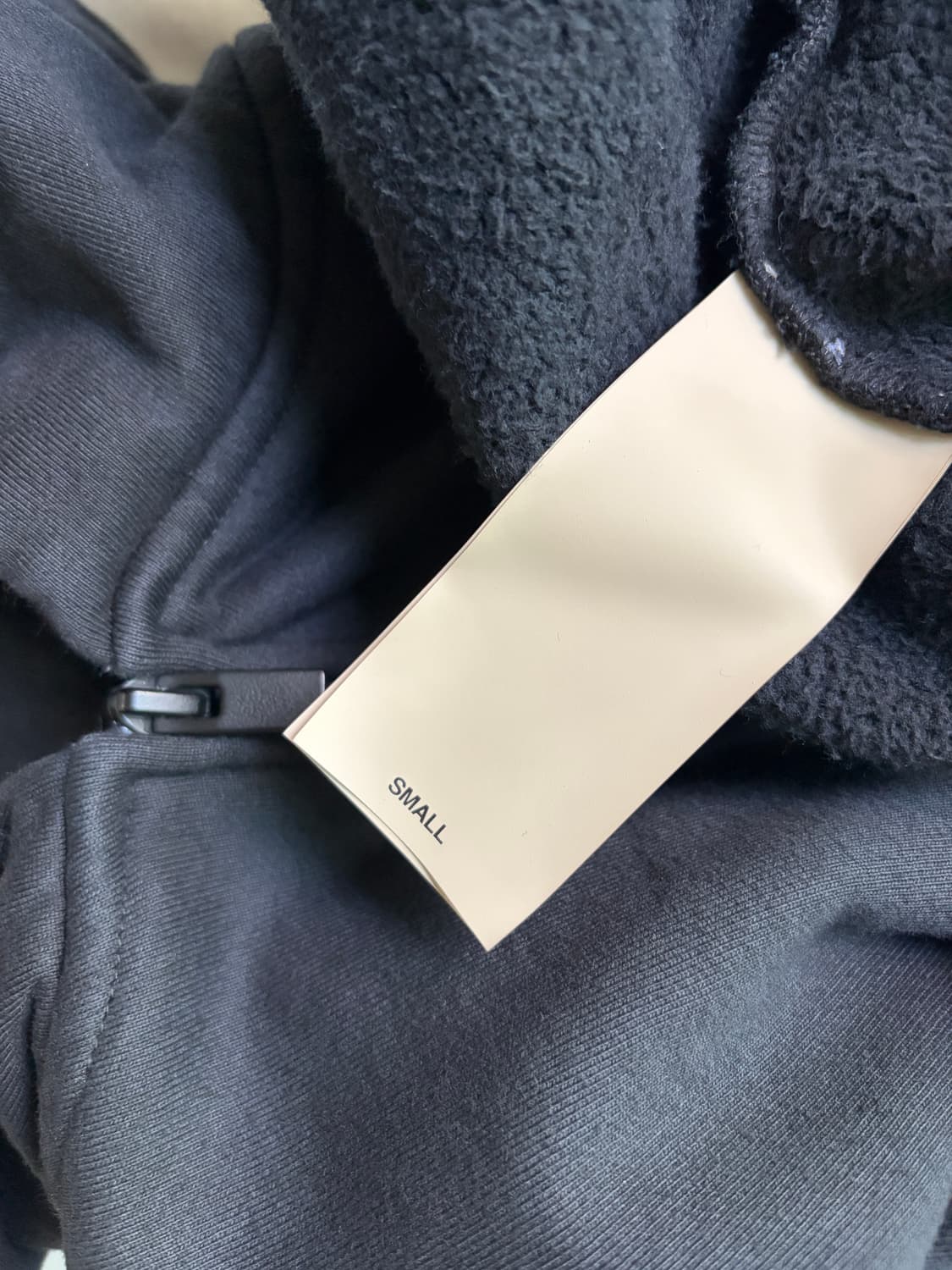 피어오브갓 8th 풀 집업 후드 빈티지 블랙 시빌 7th 이터널 FOG  상품이미지10