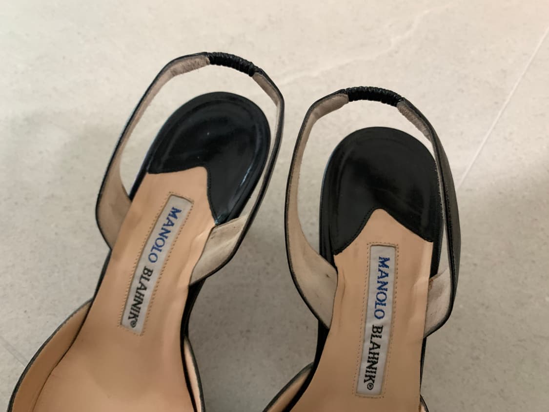 마놀로 블라닉 슬링백 펌프스 37.5 상품이미지3