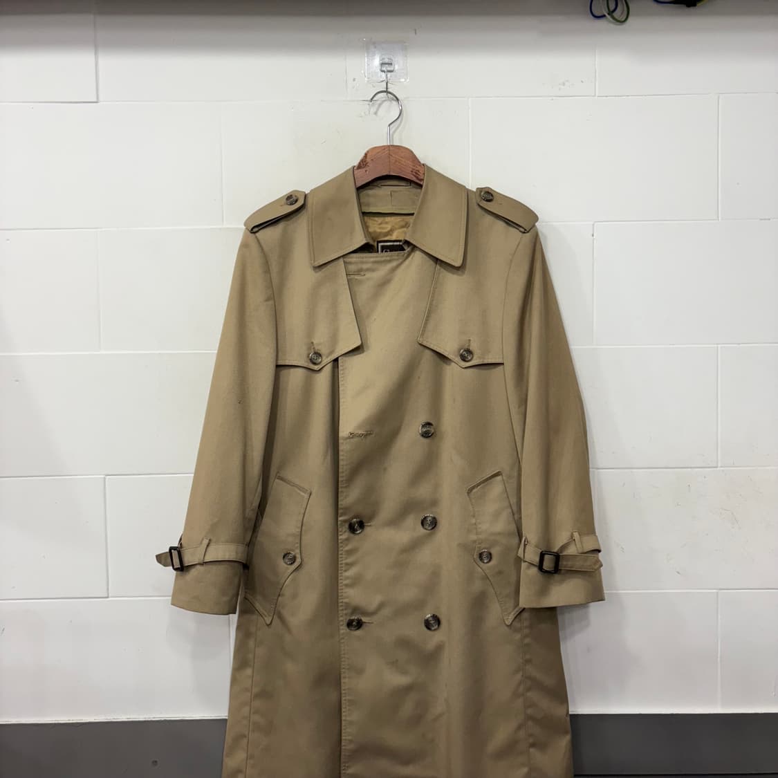 크리스찬디올 더블 브레스트 트렌치 코트 상품이미지1