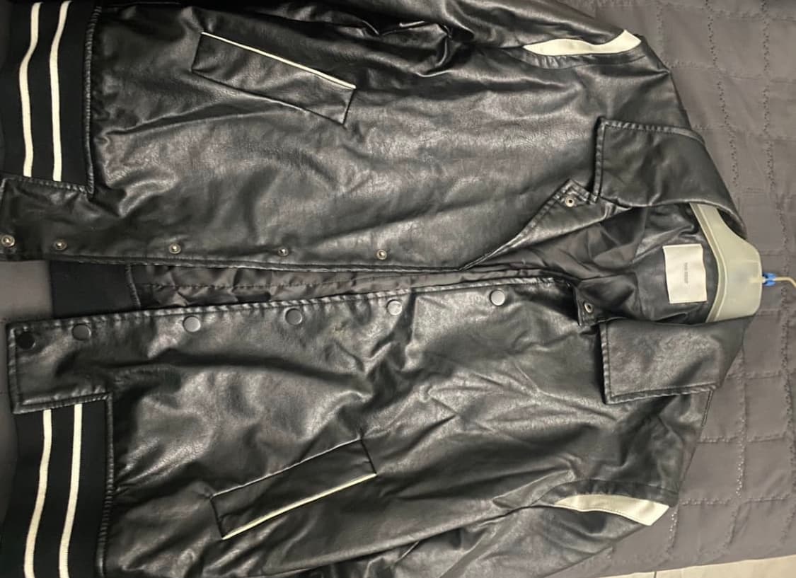 빈티지 가죽자켓 M  상품이미지1