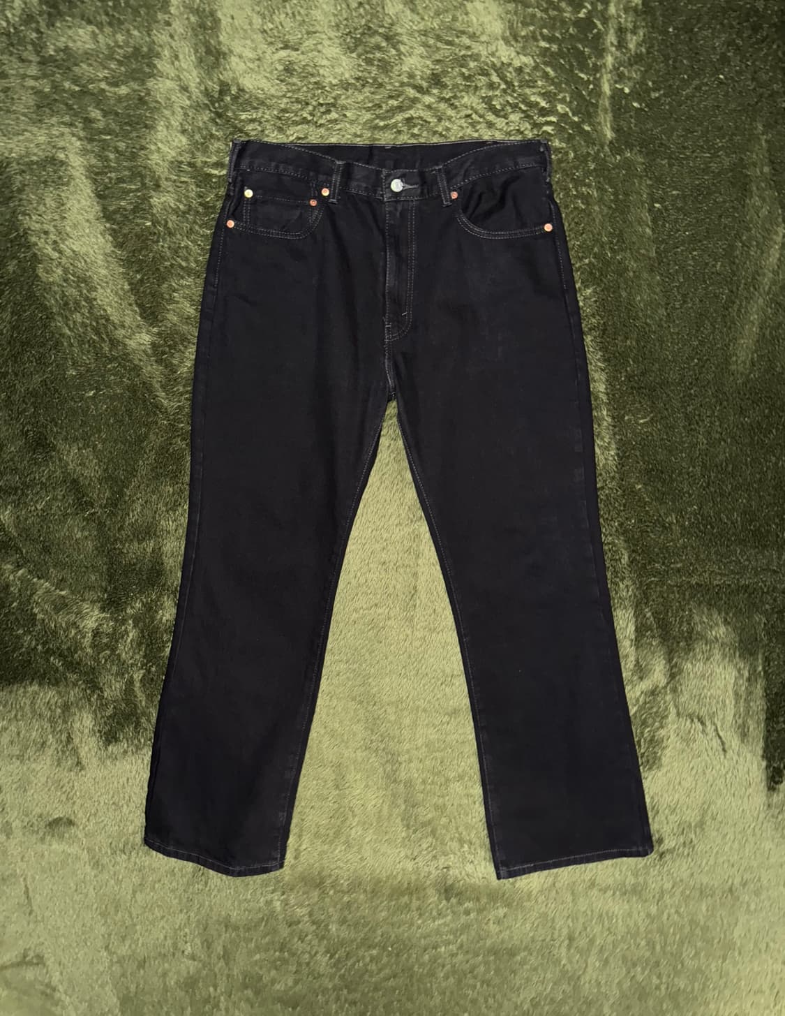 [36X30] 리바이스 517 부츠컷 데님 팬츠 블랙 상품이미지1