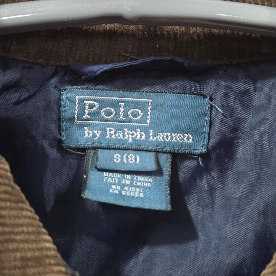 폴로랄프로렌 키즈 퀼팅자켓 S(8) 상품이미지3