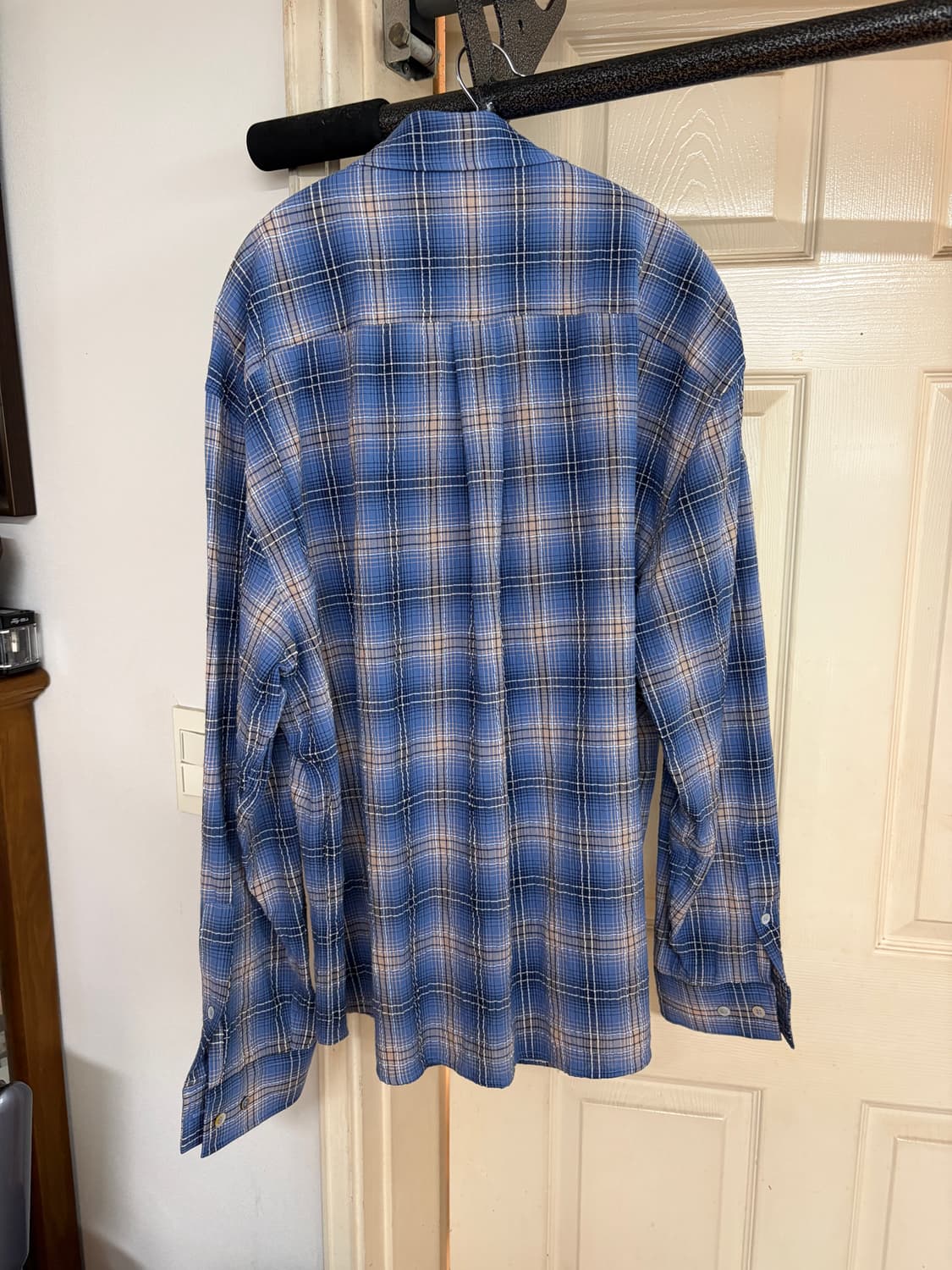 모마디자인 에어 쿨 타탄 체크셔츠 블루 Air cool 48 tatan 상품이미지5