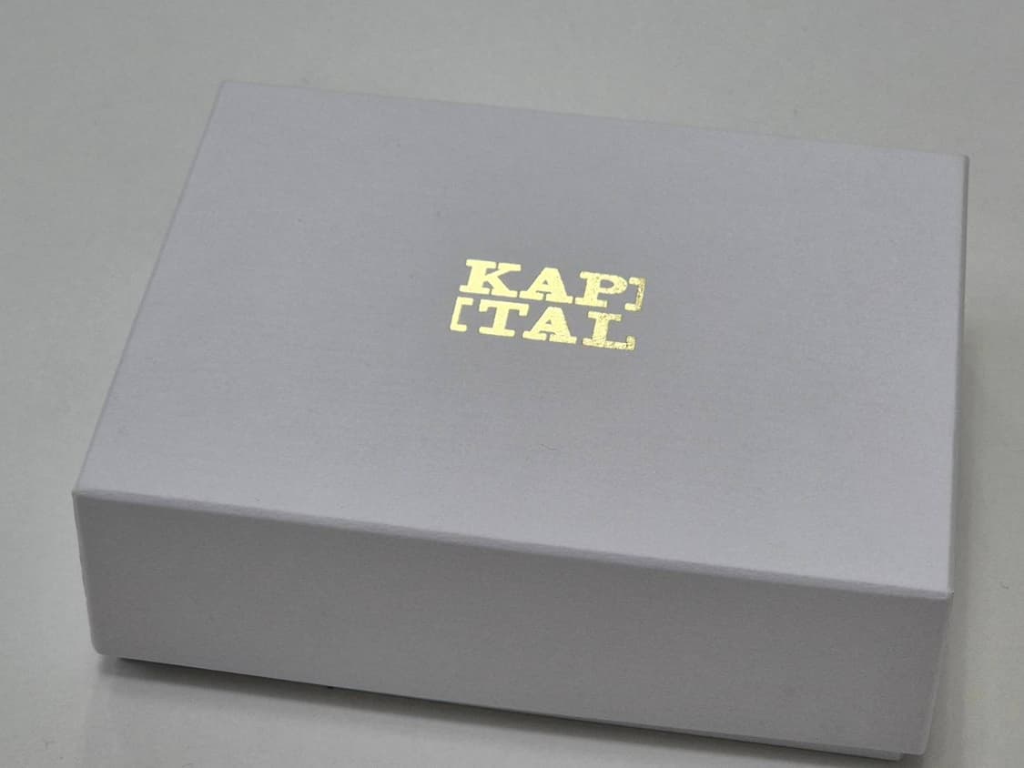 캐피탈 떰즈업 본 핸드 집 미니지갑 퍼플 새상품 상품이미지3