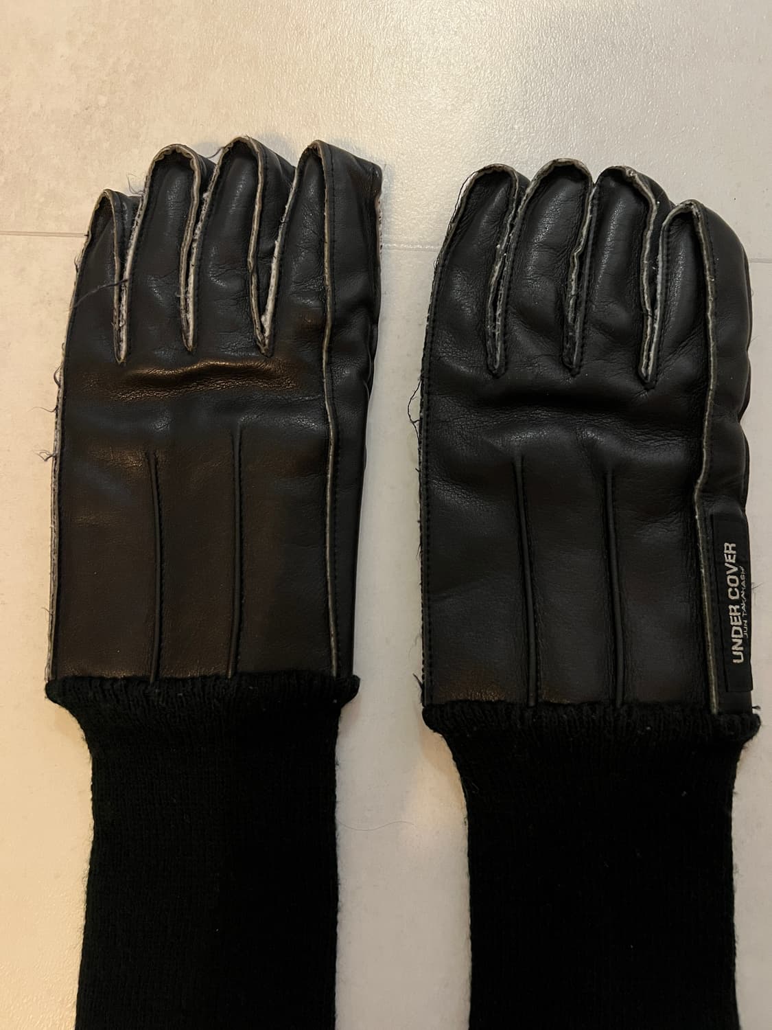 언더커버 1994-95AW 레더 글러브 상품이미지2