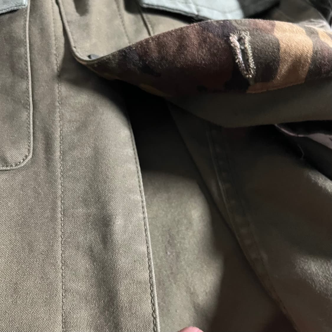 Luv Maison . 잭로즈 카모 밀리터리 자켓 상품이미지7