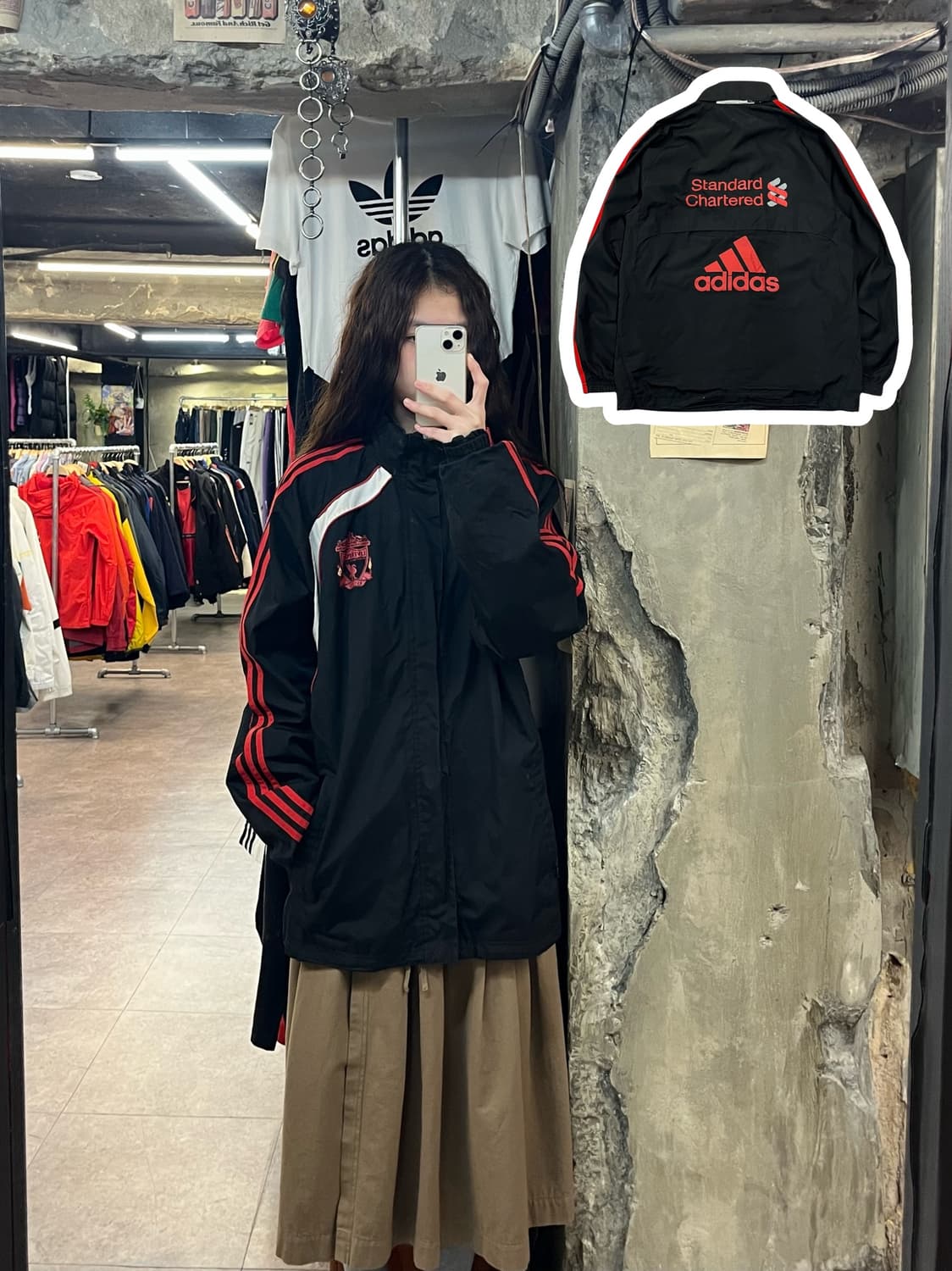 아디다스 리버풀 바람막이 블랙 100 #csz2093 상품이미지1