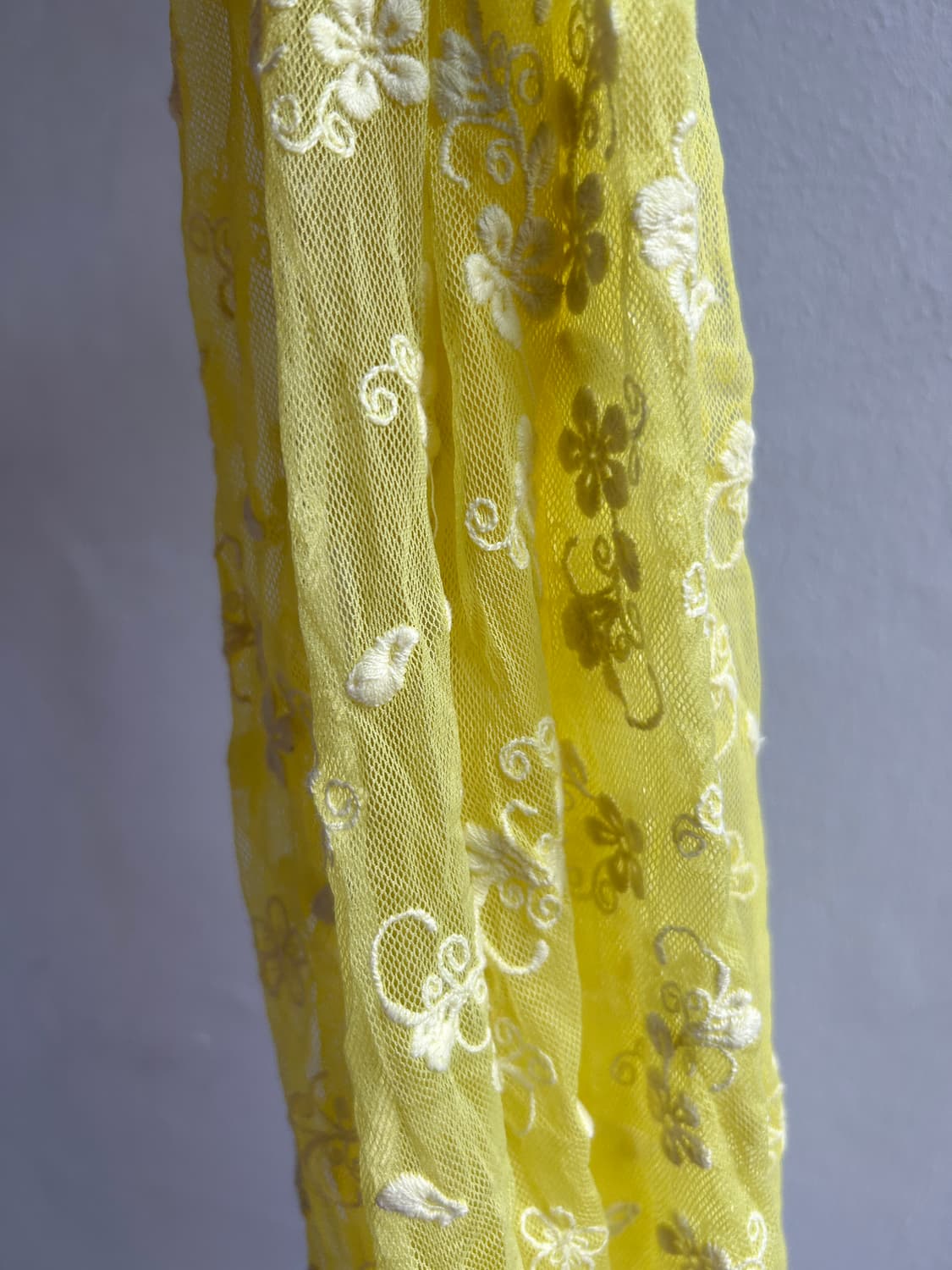 레몬색 스카프  상품이미지5