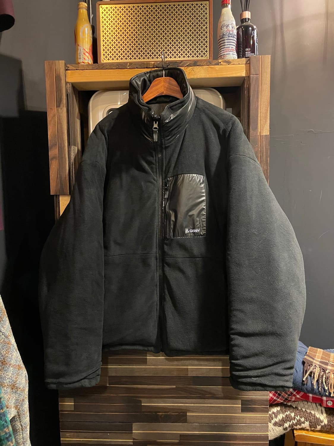 Gerry 레더 양면패딩 상품이미지5