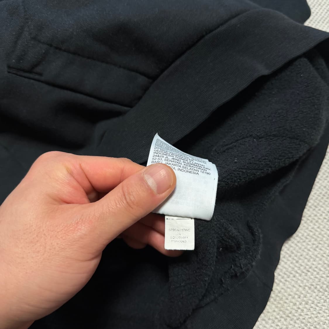 조던 파리 생제르망 로고 후드티 상품이미지6