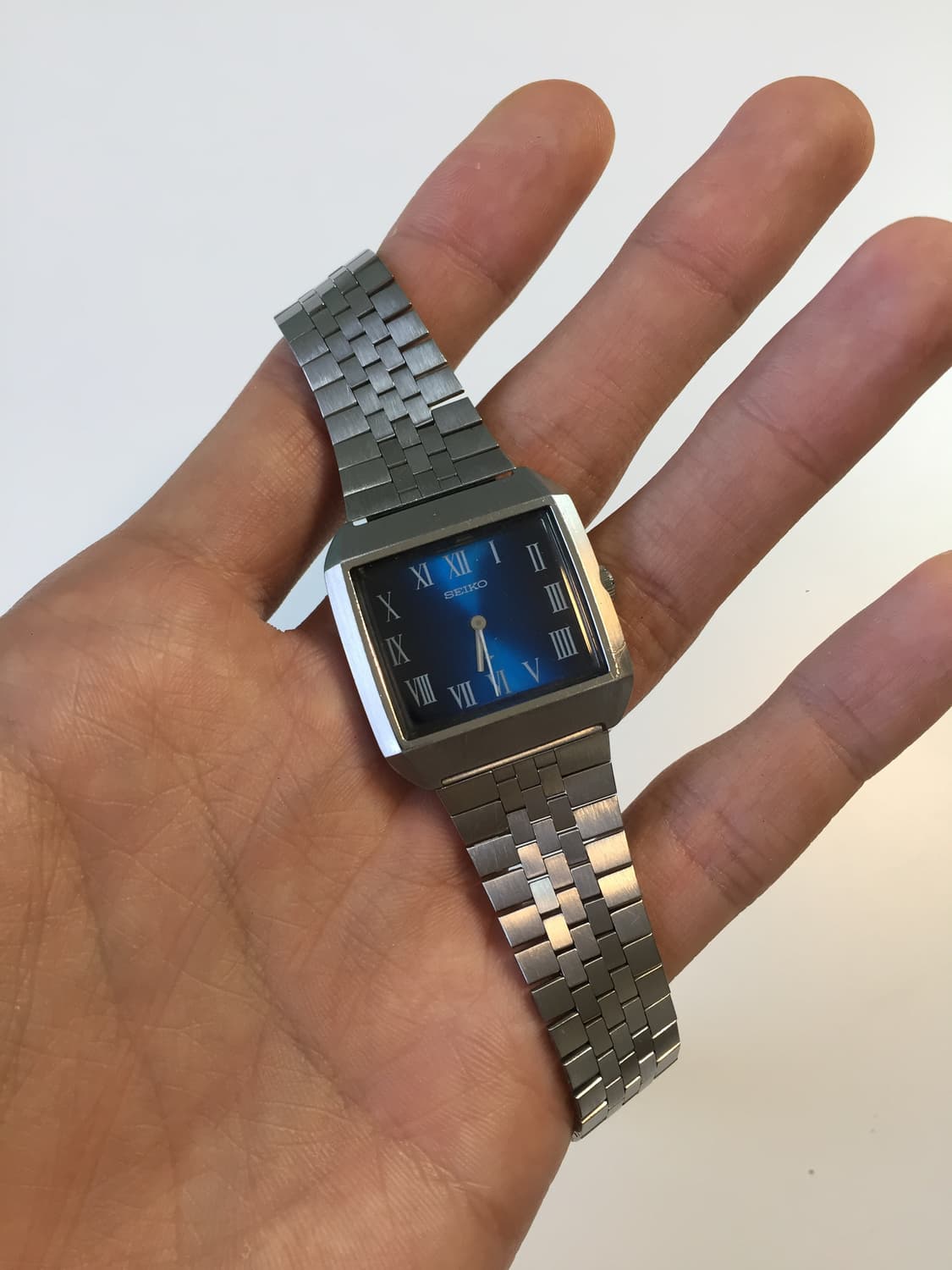 70s seiko chariot blue roman index 상품이미지1