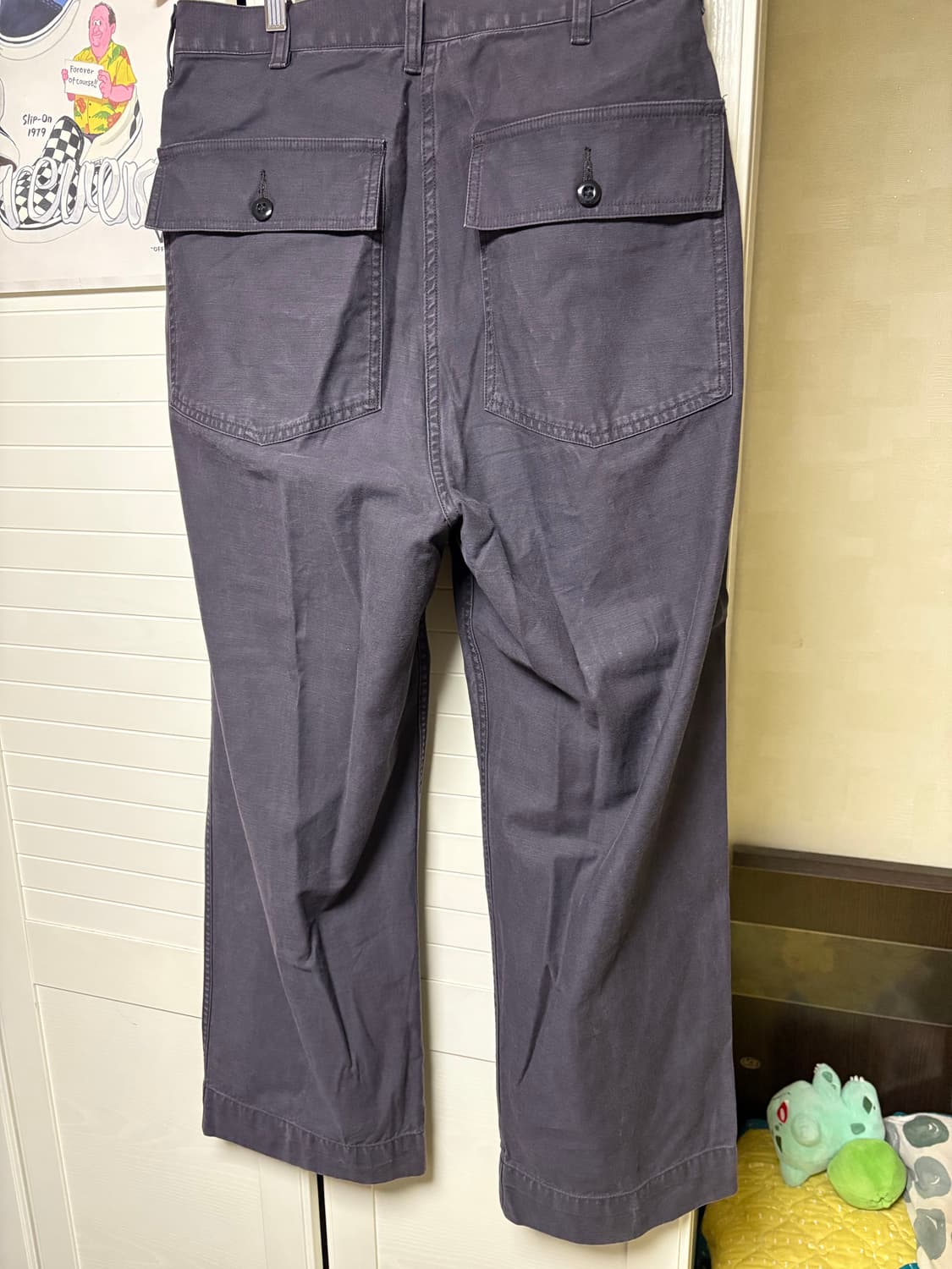 유나이티드 애로우즈 뷰티 앤 유스 베이커팬츠 네이비(M) 상품이미지2