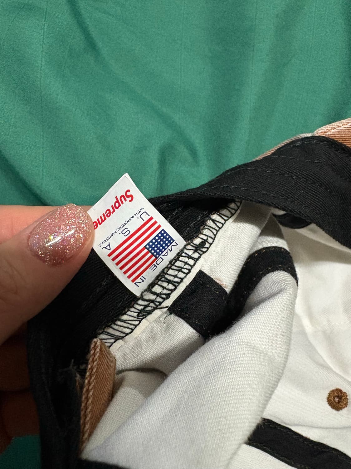 슈프림s로고 6패널캡 상품이미지2