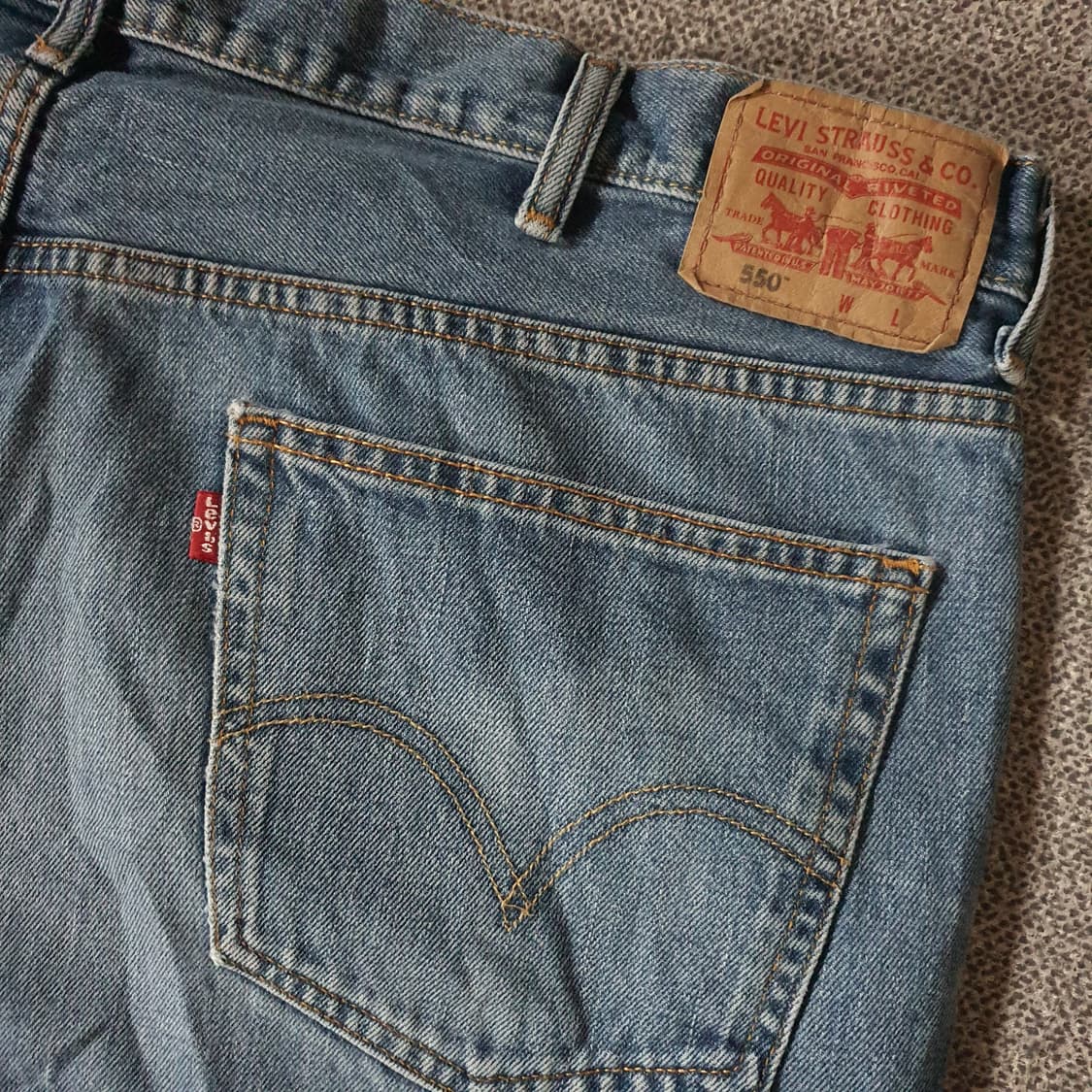 빅사이즈 리바이스 550 빈티지  데님 No.15 상품이미지7