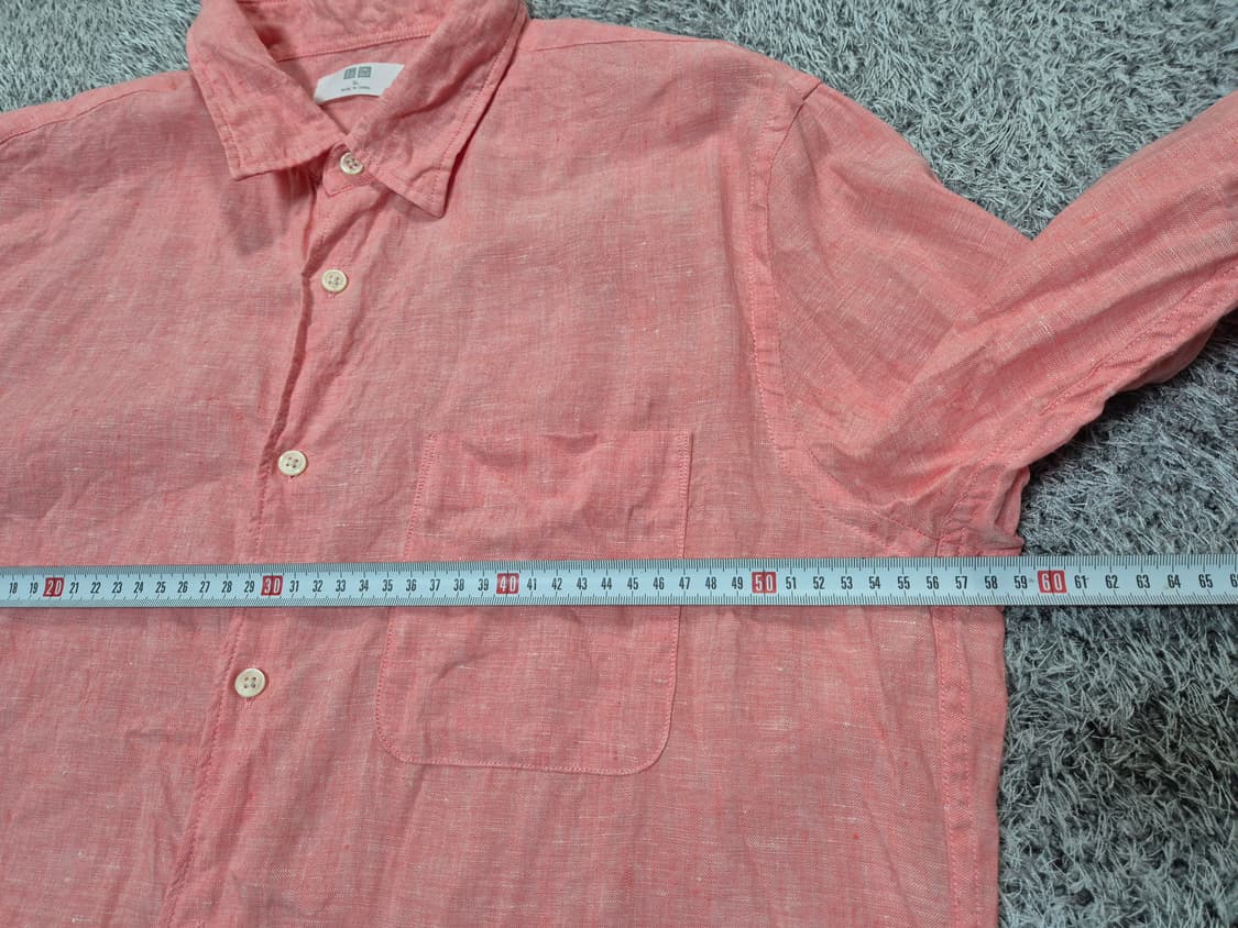 유니클로 남성 린넨 셔츠 XL 상품이미지10