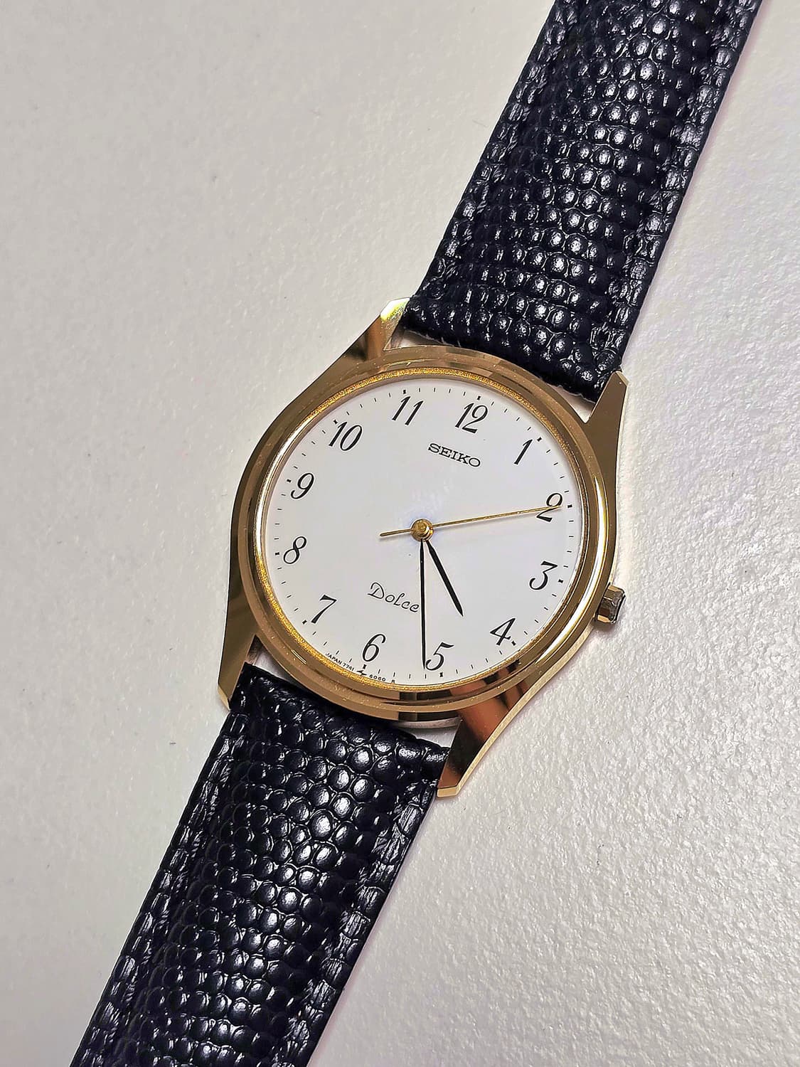세이코 80's Dolce(돌체) 7741-602A 텅스텐(초경합금) 상품이미지1