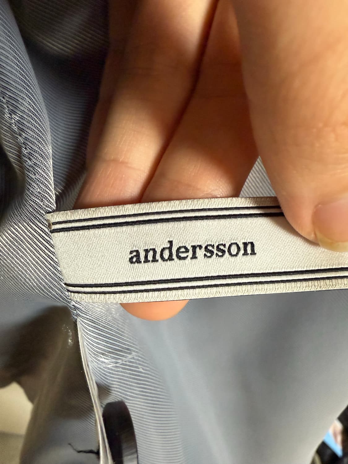 엔더슨벨 체크 더블 브레스티드 블레이져 상품이미지3