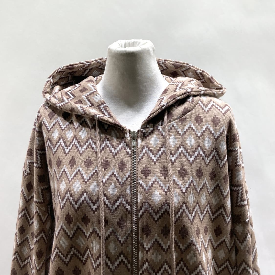 AONE 남성패턴 후드집업자켓 FREE 상품이미지2