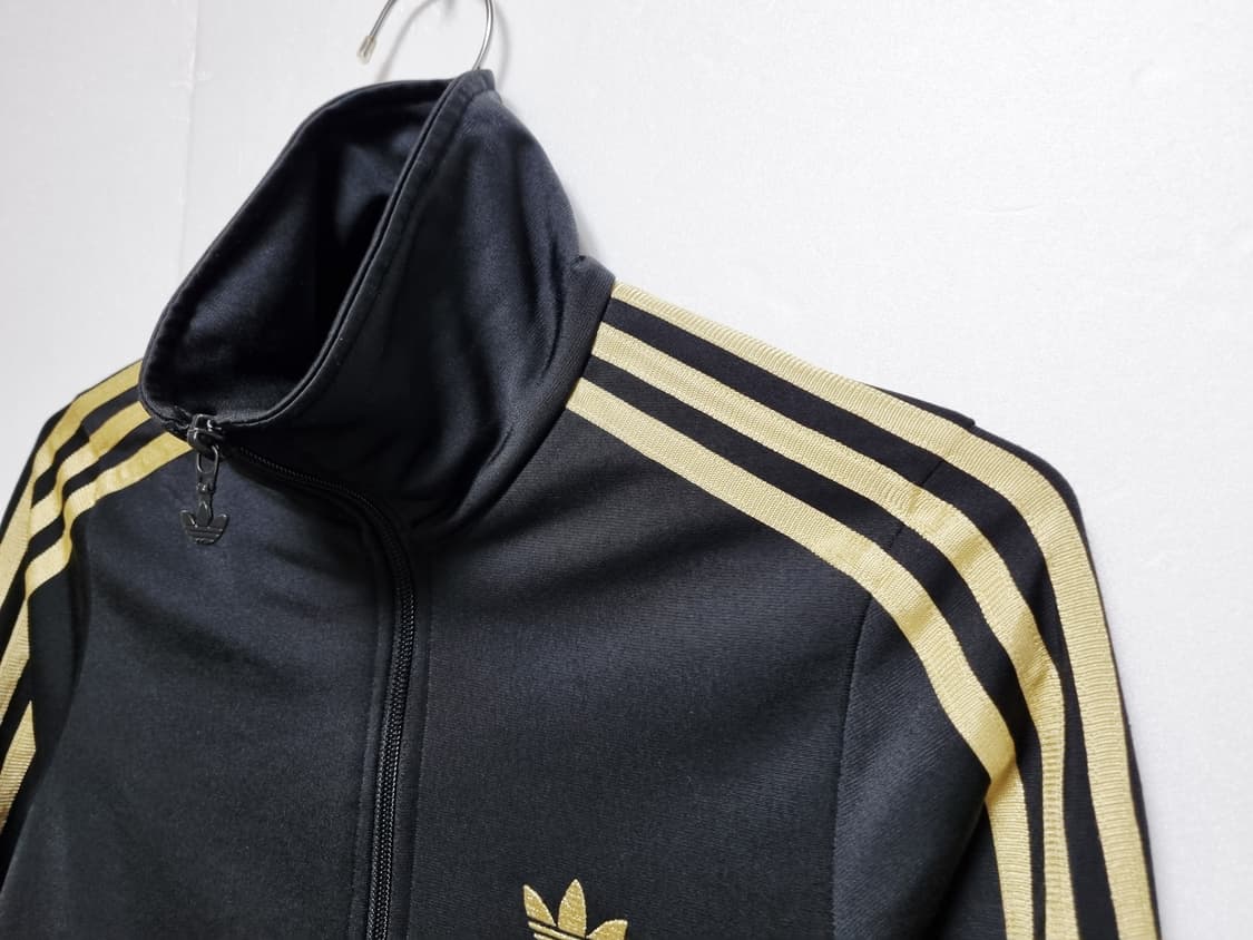 여성 레어색상 아디다스 파이어버드 블랙 골드 검골 검정 트랙탑 져지 저지 상품이미지6