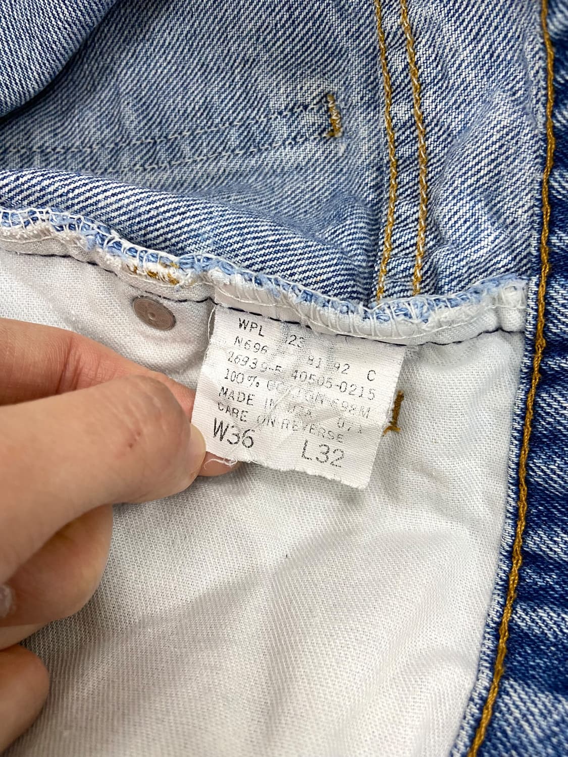 90's 리바이스 505 오렌지탭 [502] 상품이미지9