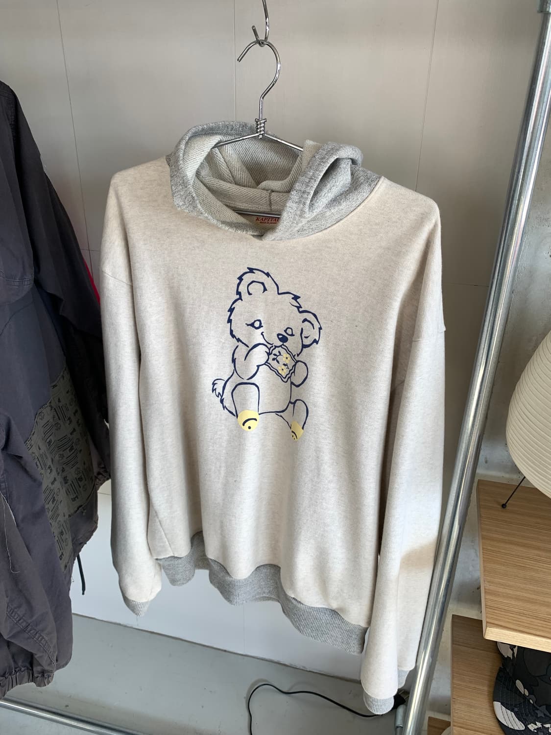 Kapital 캐피탈 베어 후드티 상품이미지1