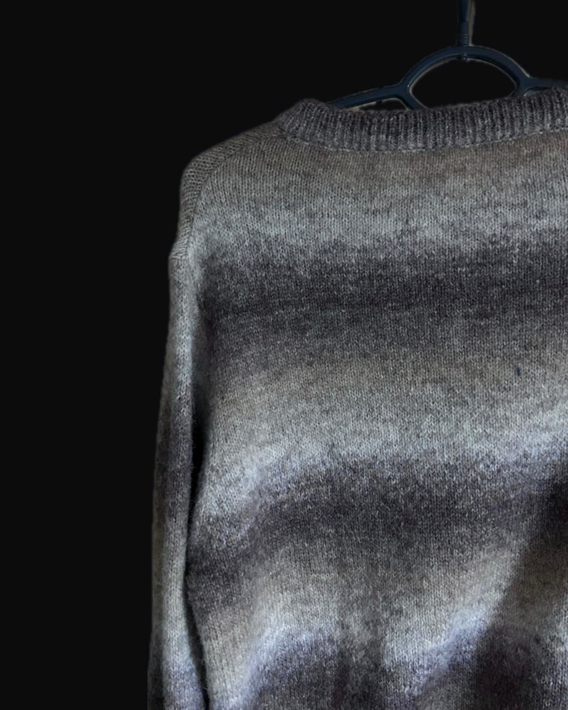 홍대 그라데이션 니트 스웨터 새상품 상품이미지4