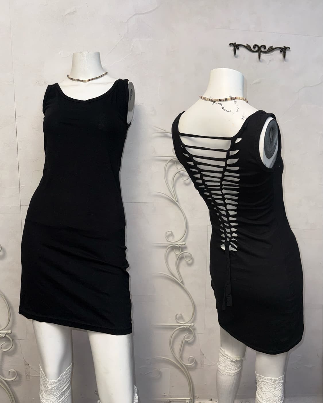 Black grunge back details mini ops 상품이미지1