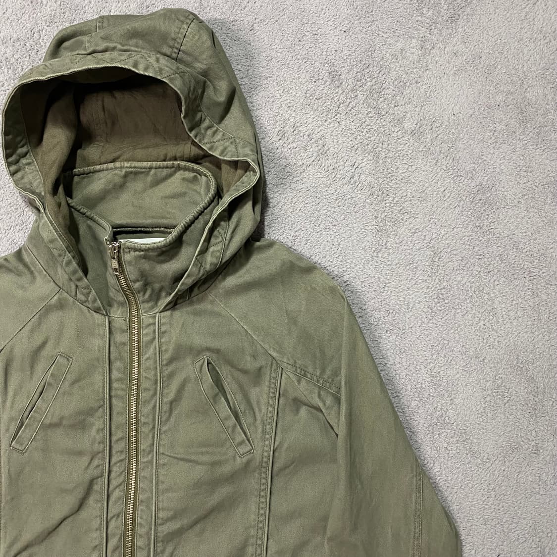 GILFY 2way 코튼 후드 자켓 상품이미지4