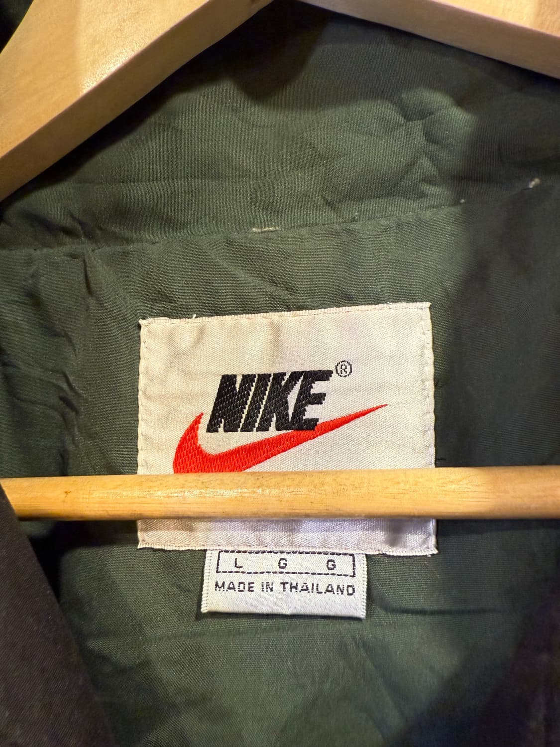 나이키 블랙 초회 배색 바람막이 상품이미지2